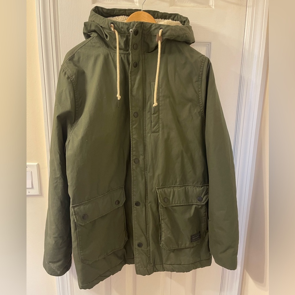 H&M Army Green Coat